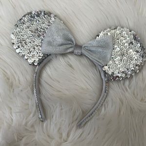 Silver Mickey ears